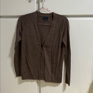 GAP Brown Merino Wool Women's Cardigan XS